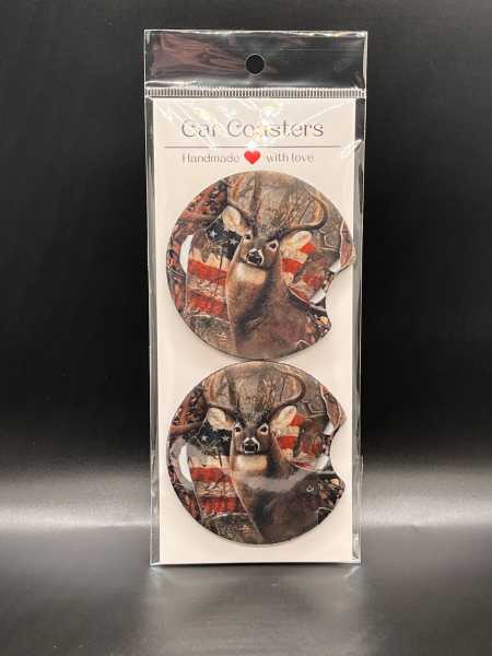 Buck Car Coasters