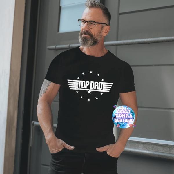 Top Dad Distressed 