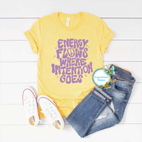 Energy Flows Where Intention Goes